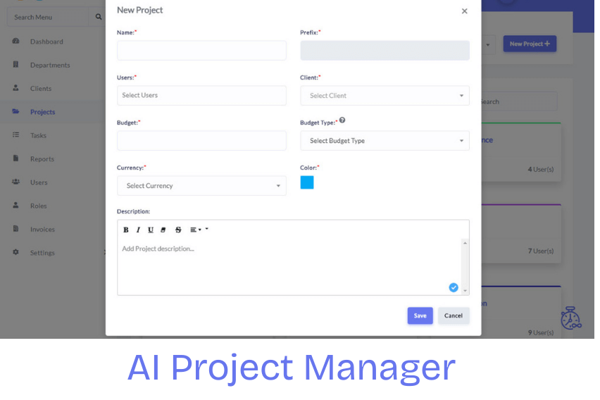 Add new project