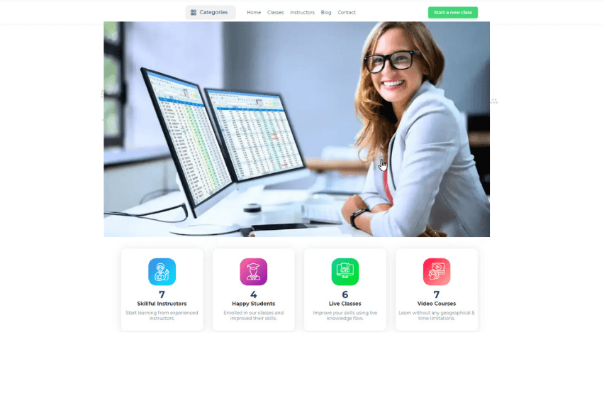 Educational website