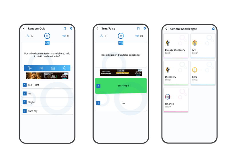 Trivia app